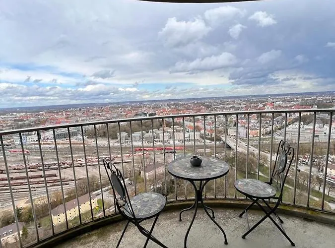 Apartmanhotel Cityapartment Im 33. Stock Augsburg